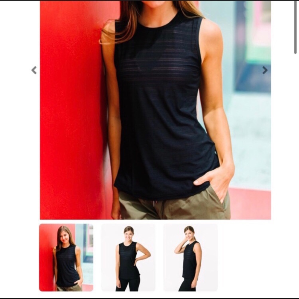 Zyia luxe muscle tank